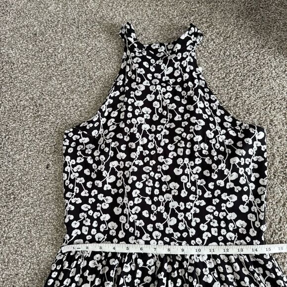 NEW LAVINA | Black and White Floral Dress - Picture 11 of 13